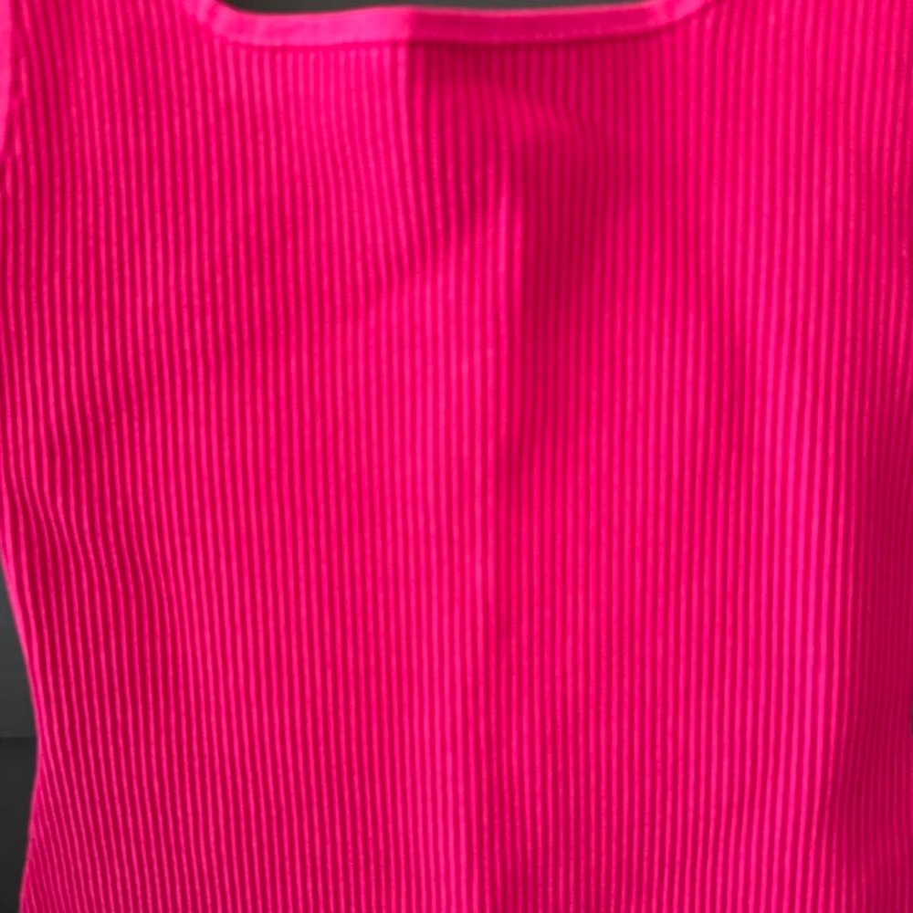 Pink Babaton‎ ribbed mini dress - Picture 2 of 5